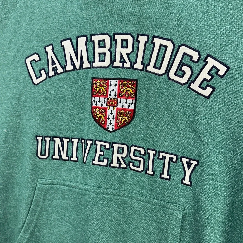 Cambridge University Green Hoodie - Picture 5 of 8
